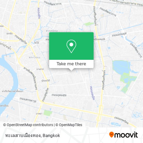 ทะเลสาบเมืองทอง map