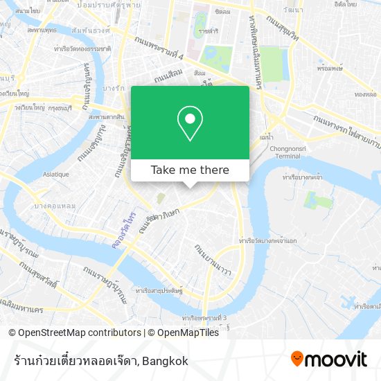 ร้านก๋วยเตี๋ยวหลอดเจ๊ดา map