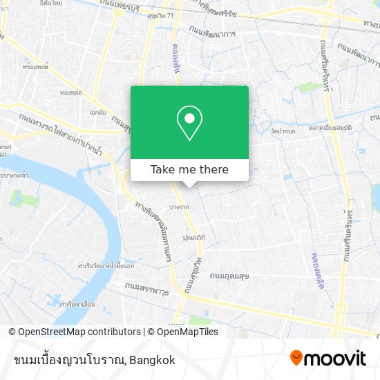 ขนมเบื้องญวนโบราณ map