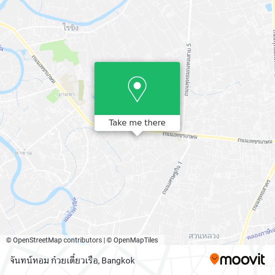 จันทน์หอม ก๋วยเตี๋ยวเรือ map