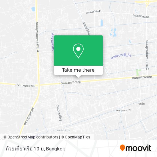 ก๋วยเตี๋ยวเรือ 10 บ map