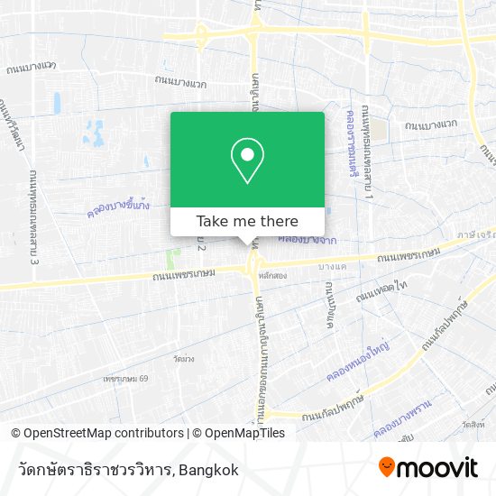 วัดกษัตราธิราชวรวิหาร map