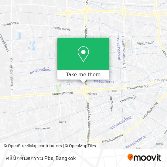 คลินิกทันตกรรม Pbs map