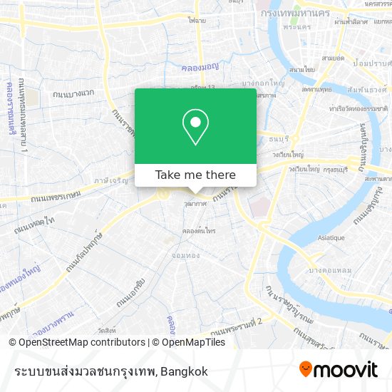ระบบขนส่งมวลชนกรุงเทพ map
