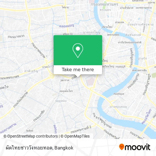 ผัดไทยชาววังหอยทอด map