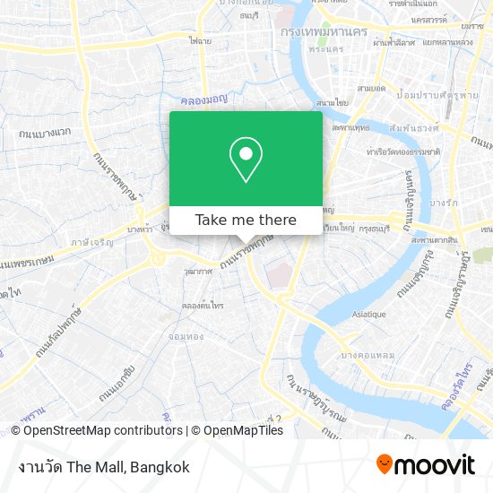 งานวัด The Mall map