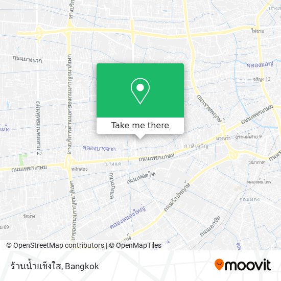 ร้านน้ำแข็งใส map