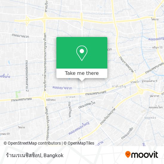 ร้านเรเนซิสช็อป map