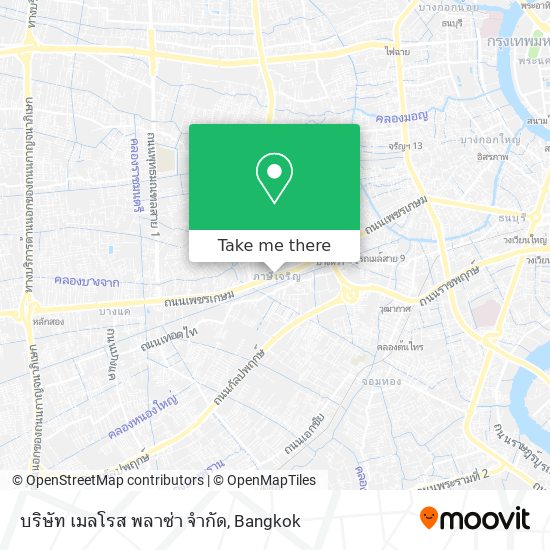 บริษัท เมลโรส พลาซ่า จำกัด map