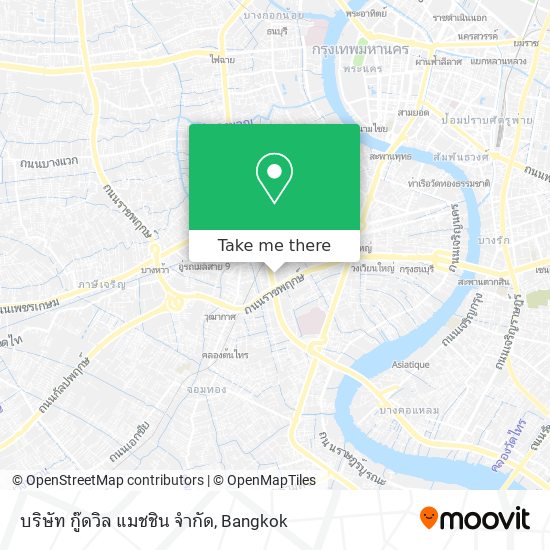 บริษัท กู๊ดวิล แมชชิน จำกัด map