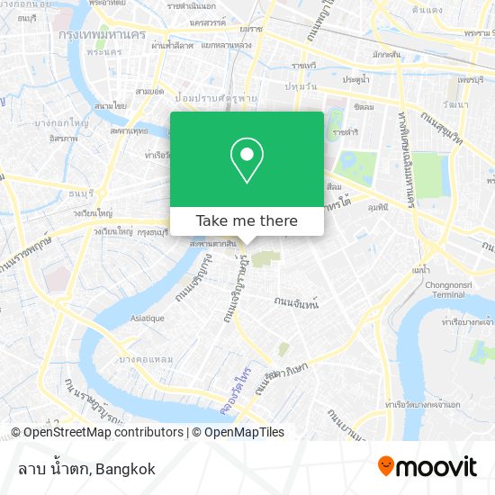 ลาบ น้ำตก map