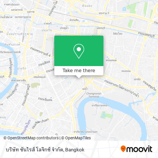 บริษัท ซันไรส์ โลจิกซ์ จํากัด map