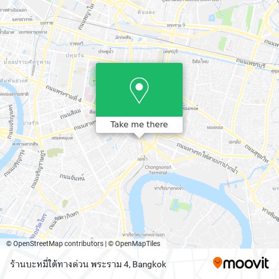 ร้านบะหมี่ใต้ทางด่วน พระราม 4 map