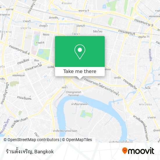 ร้านตั้งเจริญ map