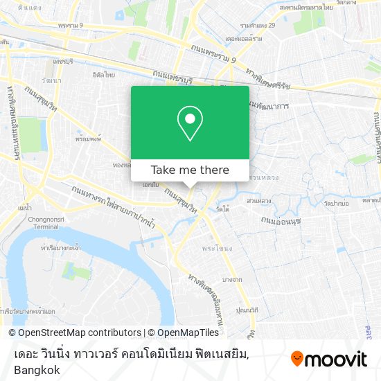 เดอะ วินนิ่ง ทาวเวอร์ คอนโดมิเนียม ฟิตเนสยิม map