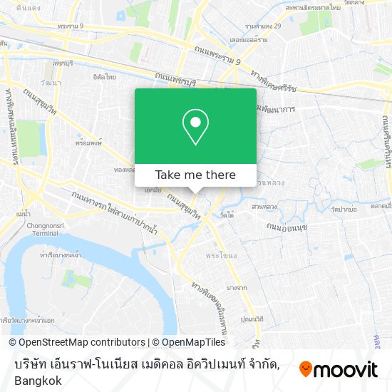 บริษัท เอ็นราฟ-โนเนียส เมดิคอล อิควิปเมนท์ จำกัด map