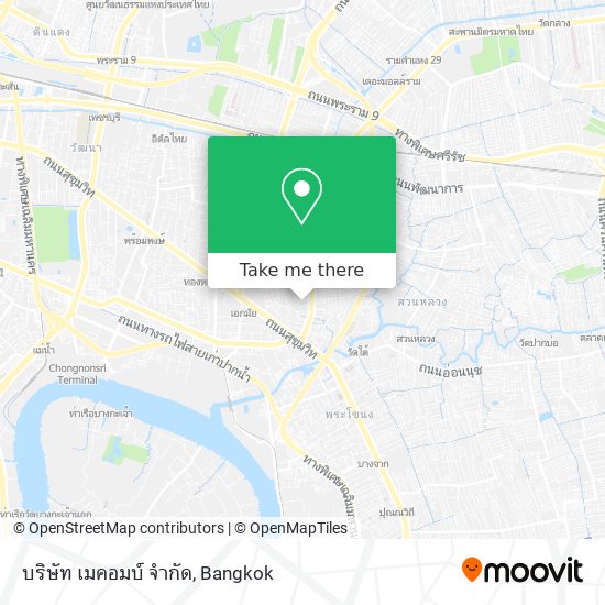 บริษัท เมคอมบ์ จํากัด map