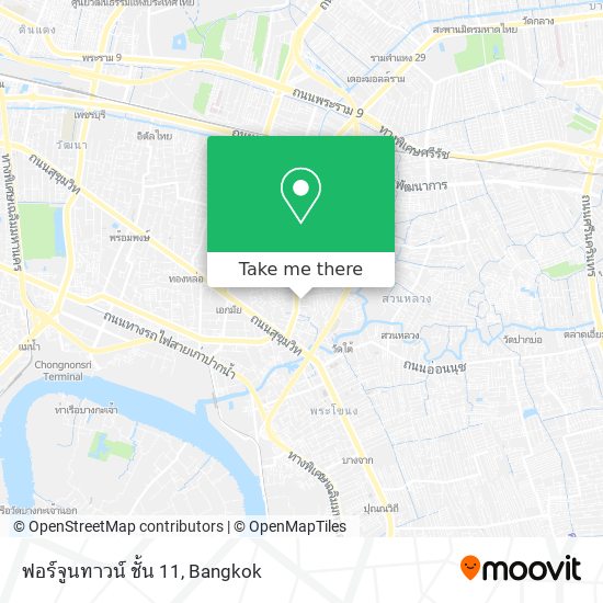 ฟอร์จูนทาวน์ ชั้น 11 map