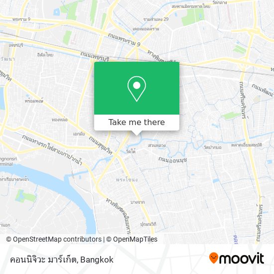 คอนนิจิวะ มาร์เก็ต map