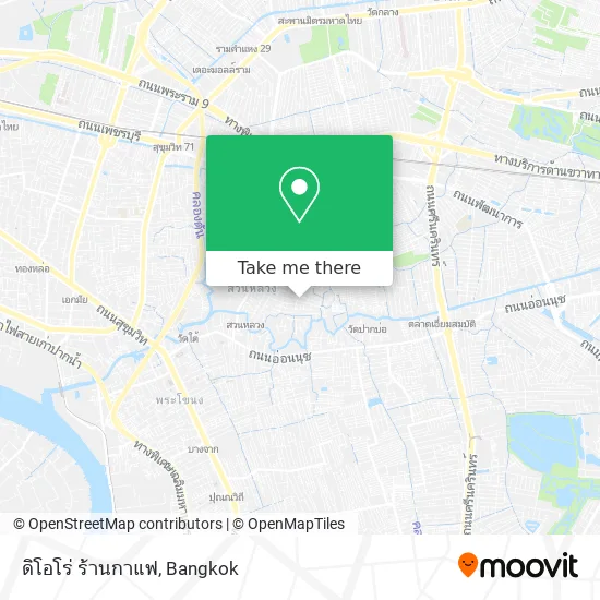 ดิโอโร่ ร้านกาแฟ map