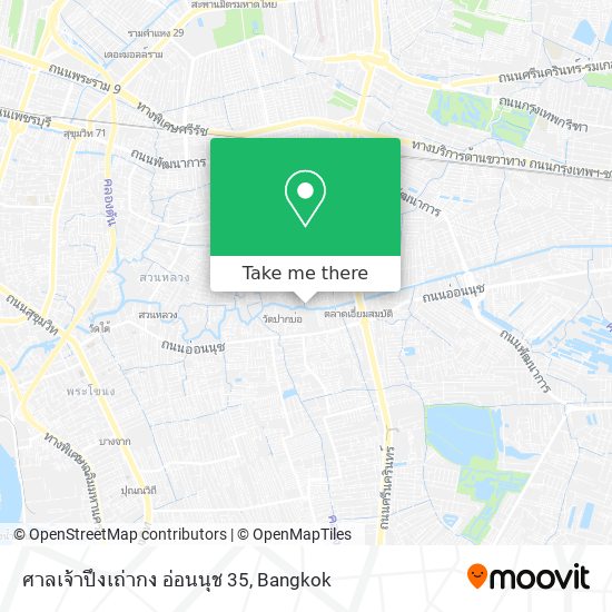 ศาลเจ้าปึงเถ่ากง อ่อนนุช 35 map