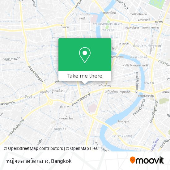 หญิงตลาดวัดกลาง map