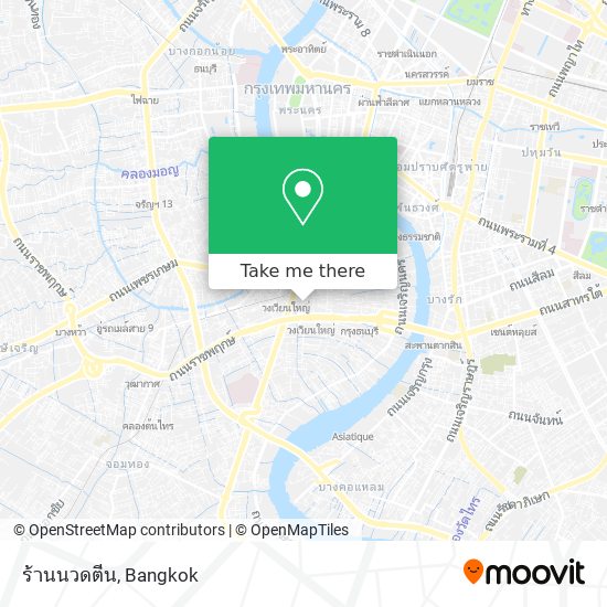ร้านนวดตีน map