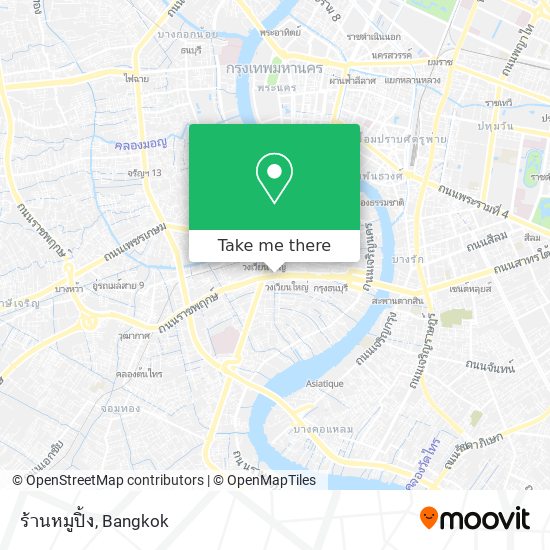 ร้านหมูปิ้ง map