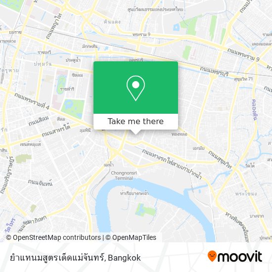 ยำแหนมสูตรเด็ดแม่จันทร์ map