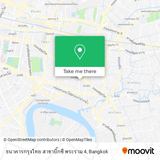 ธนาคารกรุงไทย สาขาบิ๊กซี พระราม 4 map