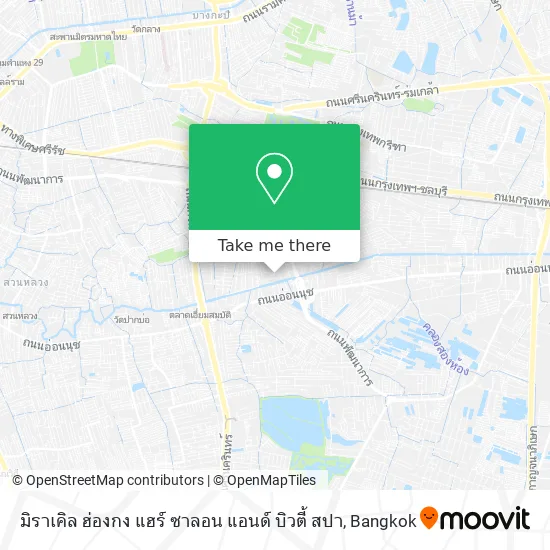มิราเคิล ฮ่องกง แฮร์ ซาลอน แอนด์ บิวตี้ สปา map