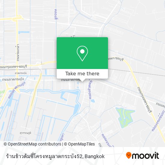 ร้านข้าวต้มซี่โครงหมูลาดกระบัง52 map