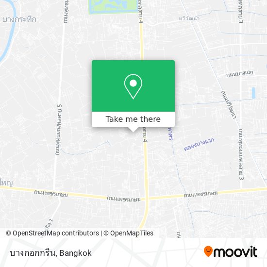 บางกอกกรีน map