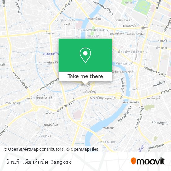 ร้านข้าวต้ม เฮียนิด map