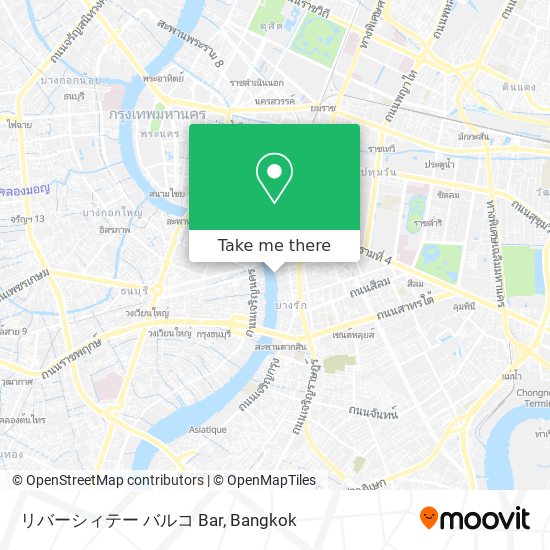 リバーシィテー バルコ Bar map