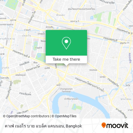 คาเฟ่ เนอโร บาย แบล็ค แคนนอน map