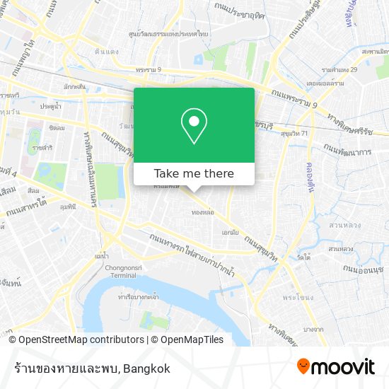 ร้านของหายและพบ map