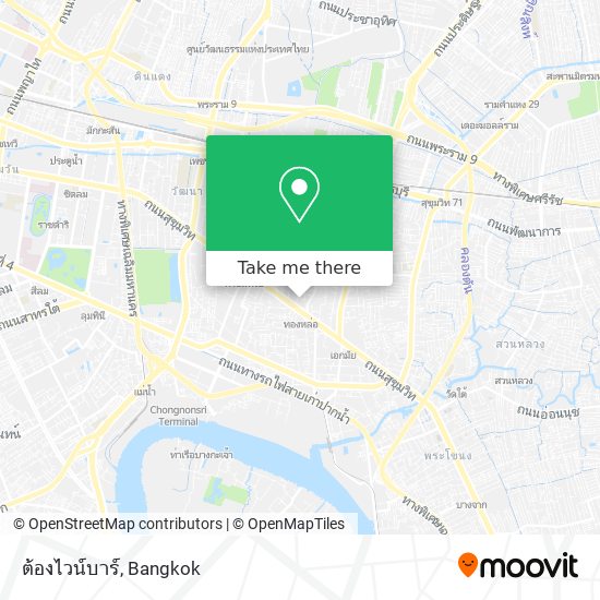 ต้องไวน์บาร์ map