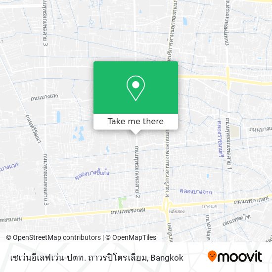 เซเว่นอีเลฟเว่น-ปตท. ถาวรปิโตรเลียม map