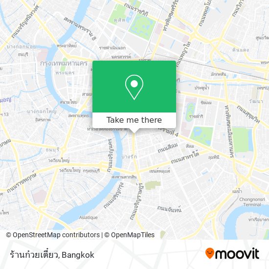 ร้านก๋วยเตี๋ยว map