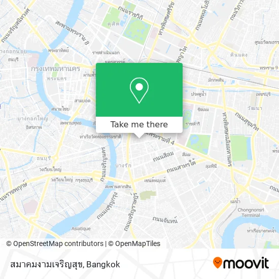 สมาคมงามเจริญสุข map