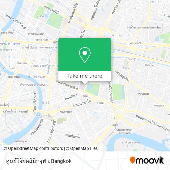 ศูนย์วิจัยคลินิกจุฬา map