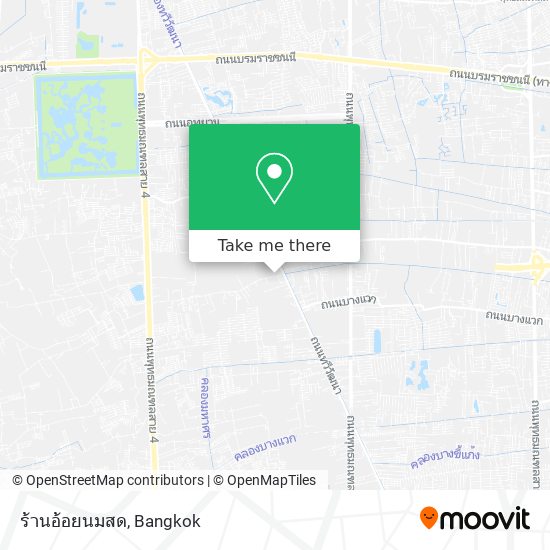 ร้านอ้อยนมสด map