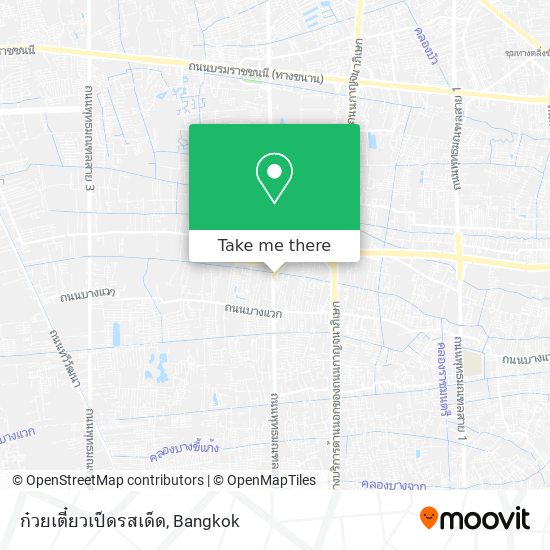 ก๋วยเตี๋ยวเป็ดรสเด็ด map