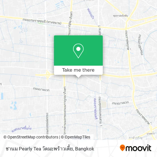 ชานม Pearly Tea วัดมะพร้าวเตี้ย map