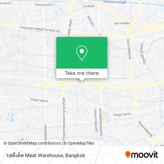 รสดีเด็ด Meat Warehouse map