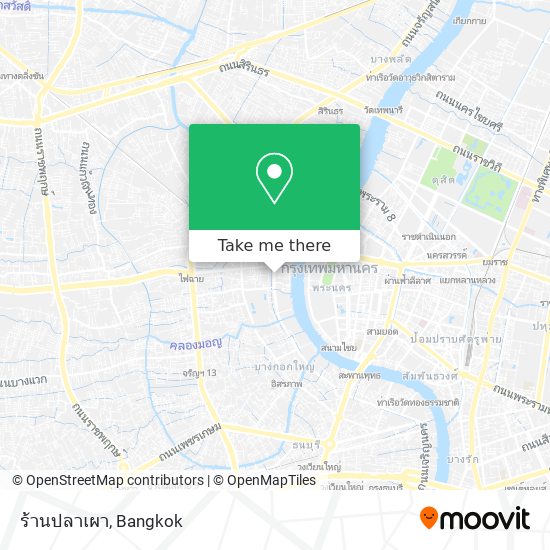 ร้านปลาเผา map