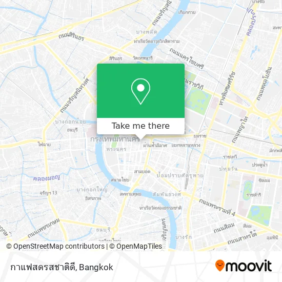 กาแฟสดรสชาติดี map