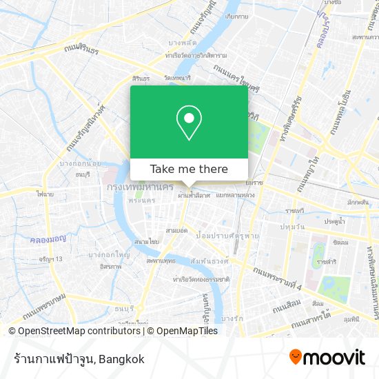 ร้านกาแฟป้าจูน map