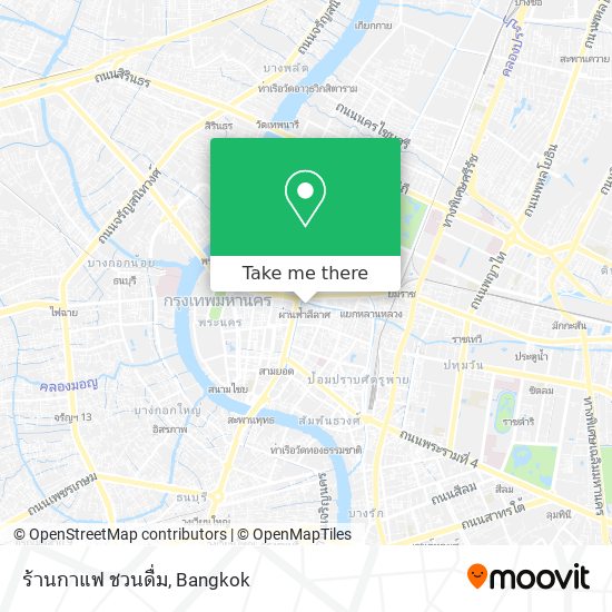 ร้านกาแฟ ชวนดื่ม map